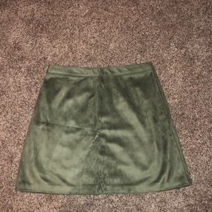 Suede Skirt!